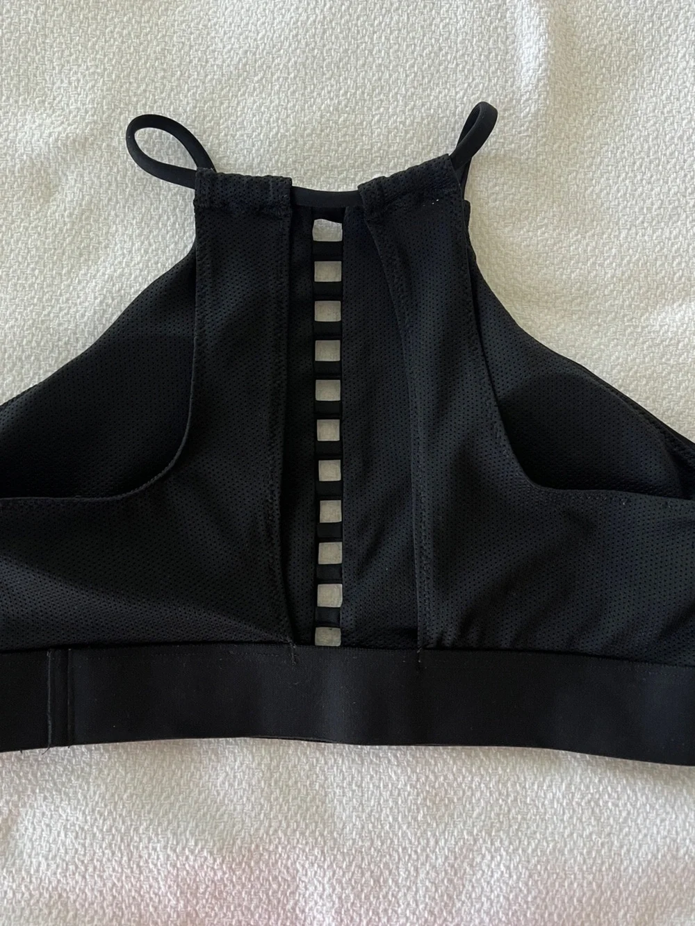 Nike Women’s Indy Lattice Sports Bra Style AR8846-010, Size M, Light Support